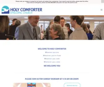 Holycomforterchurch.net(Holy Comforter Episcopal Church) Screenshot