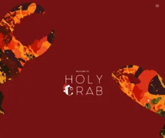 Holycrab.sg(Home) Screenshot