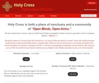 Holycrosscarlsbad.org(Holy Cross Episcopal Church) Screenshot