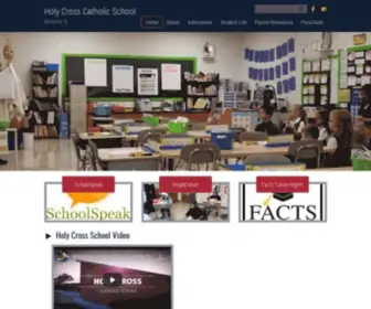 Holycrosscatholicschool.org(Holy Cross Catholic School) Screenshot