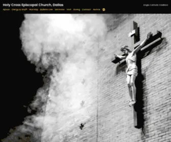 Holycrossdallas.org(Church of The Holy Cross Dallas) Screenshot