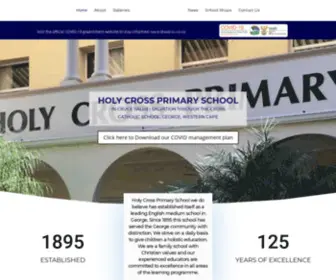 Holycrossgeorge.org.za(Holy Cross Primary School) Screenshot