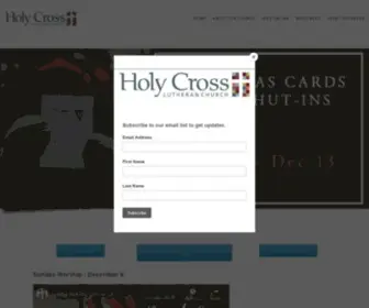 Holycrossjenison.org(Jenison, MI) Screenshot