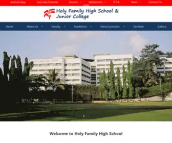 Holyfamilyandheri.org(Holy Family High School & Jr) Screenshot