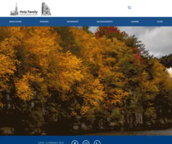 Holyfamilylittlefalls.org(Holy Family Parish) Screenshot