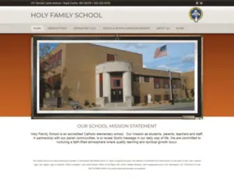 Holyfamilysc.org(Holy family school) Screenshot