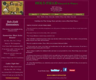 Holyfieldwinery.com(HOLY) Screenshot