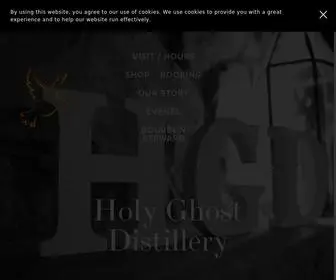 Holyghostdistillery.com(Holy Ghost Distillery) Screenshot