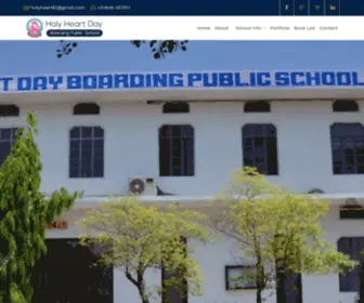 HolyheartfZK.com(Holy Heart Day Boarding Public School) Screenshot