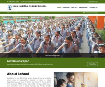 Holyhorizonschool.in(Holy Horizon English School) Screenshot