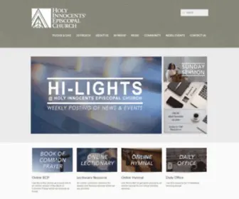 Holyinnocents.org(Holy Innocents' Episcopal Church) Screenshot