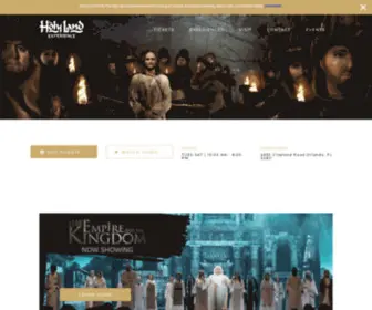 Holylandexperience.com(The Holy Land Experience) Screenshot