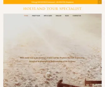 Holylandspecialist.com(HolyLand Tour Specialist Indonesia) Screenshot