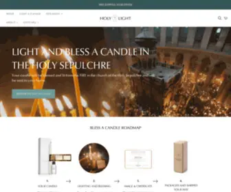Holylightjerusalem.com(HOLY LIGHT JERUSALEM) Screenshot