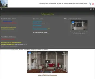 Holynamefr.com(Holy Name Church) Screenshot