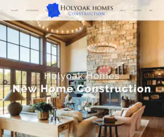 Holyoakhomesconstruction.com(Holyoak Homes) Screenshot