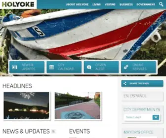 Holyoke.org(City of Holyoke) Screenshot