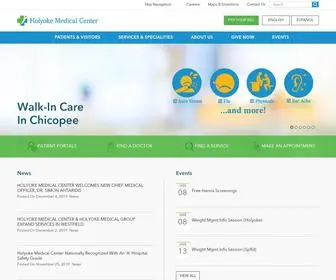 Holyokehealth.com(Holyoke Medical Center) Screenshot