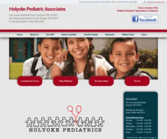 Holyokepediatrics.com(Pediatrician in Holyoke) Screenshot