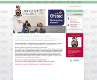 Holyportcollege.org.uk(Holyport College) Screenshot