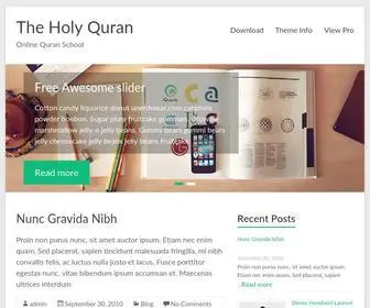 HolyQuran.online(Online Quran School) Screenshot