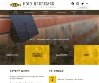 Holyredeemerhigh.ca(Holy Redeemer Catholic High School) Screenshot