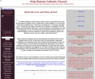 Holyromancatholicchurch.org(Holy Roman Catholic Church) Screenshot