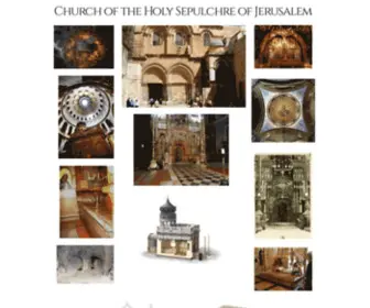 Holysepulchre.com(Church of the Holy Sepulchre) Screenshot