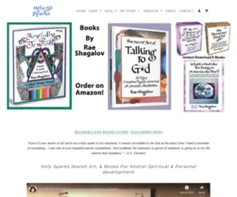 Holysparks.com(Joyfully Jewish Books) Screenshot