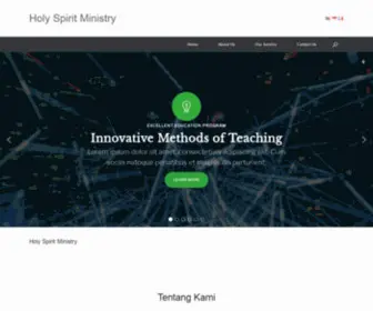 Holyspirit-Ministry.com(Holy Spirit Ministry) Screenshot