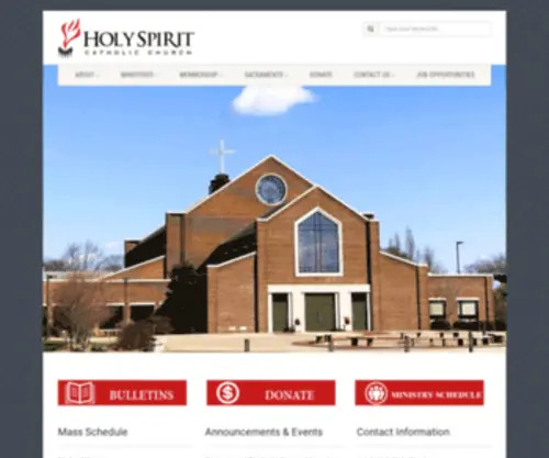 Holyspiritcatholic.org(Holyspiritcatholic) Screenshot