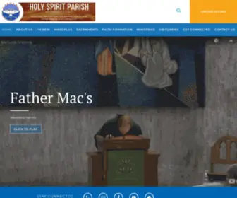 Holyspiritparishoflawrencecounty.org(Holy Spirit Parish) Screenshot