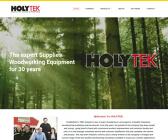 Holytek.com.tw(Woodworking Machinery) Screenshot
