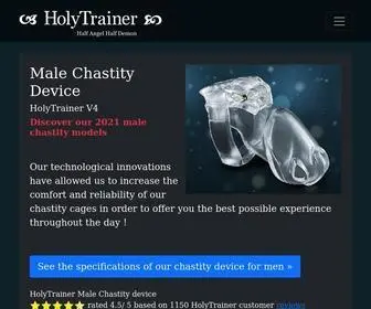 Holytrainer.com(Chastity) Screenshot