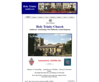 Holytrinityamblecote.org.uk(Holytrinityamblecote) Screenshot