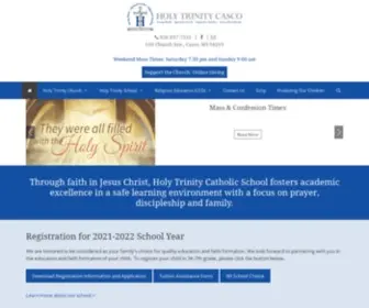 Holytrinitycasco.com(Strong Minds) Screenshot