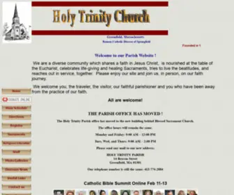 Holytrinitychurchgfld.org(Founded in 1868 " The Mother Church of Franklin County") Screenshot