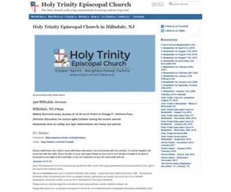 Holytrinityhillsdale.org(Holy Trinity Episcopal Church in Hillsdale) Screenshot