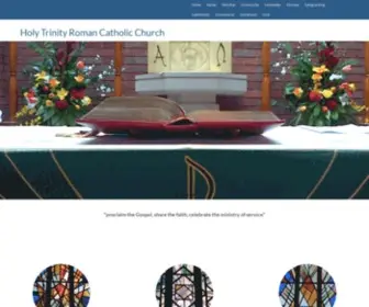 Holytrinitynewark.org.uk(Holy Trinity Parish website) Screenshot