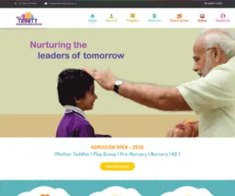 Holytrinityschool.co.in(We focus on preparing leaders of tomorrow. Your Child) Screenshot