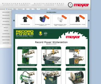 Holz-Metall.info(Werkzeughandel Maschinenhandel Meyer) Screenshot