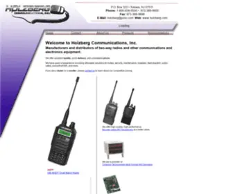 Holzberg.com(Holzberg Communications) Screenshot