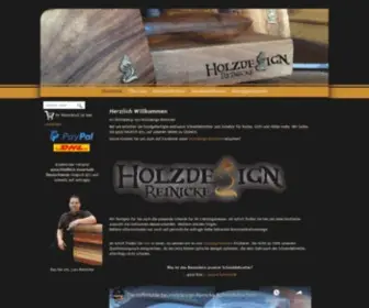 Holzdesign-Reinicke.de(Holzdesign Reinicke) Screenshot