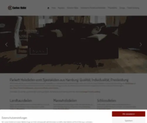 Holzdielen-Klassiker.com(Holzdielen Parkett Hamburg) Screenshot