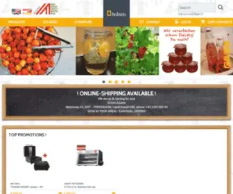 Holzeis.com(Der Shop für echte Selbermacher) Screenshot