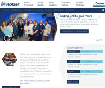 Holzer.org(Holzer Health System) Screenshot