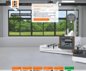 Holzher.co.uk(CNC Woodworking Machinery) Screenshot