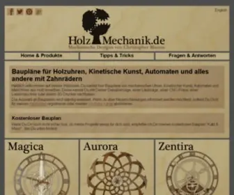 Holzmechanik.de(Baupläne) Screenshot