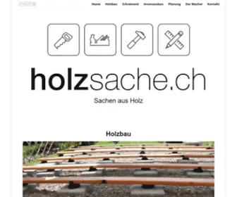 Holzsache.ch(Holzsache) Screenshot