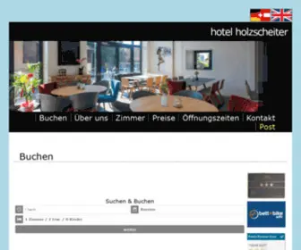 Holzscheiter.de(Bistro Holzscheiter Lottstetten) Screenshot